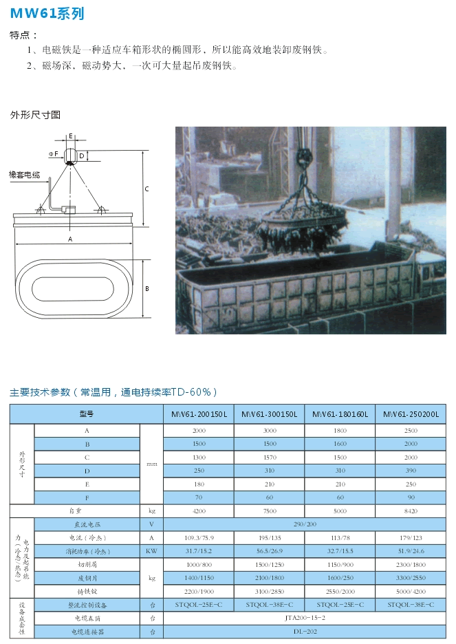 岳陽德正電磁科技有限公司,_岳陽開發(fā)生產(chǎn)起重電磁鐵,電磁除鐵器 岳陽德正電磁科技有限公司,_岳陽開發(fā)生產(chǎn)起重電磁鐵,電磁除鐵器